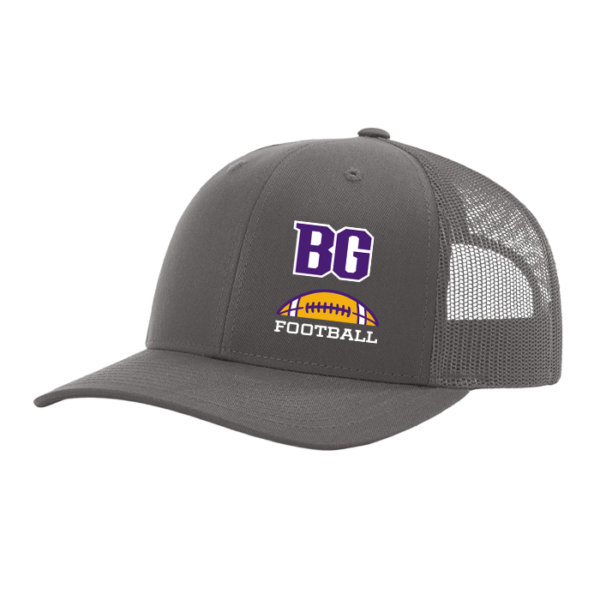 112-charcoal Richardson Trucker Cap