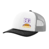 112-whiteblackalum Richardson Trucker Cap