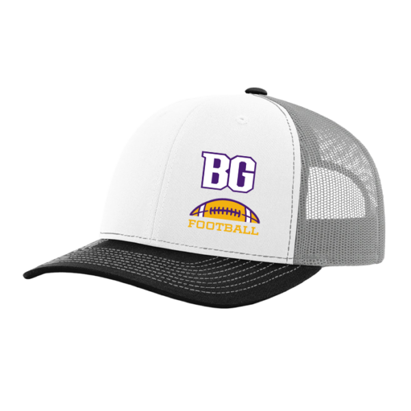 112-whiteblackalum Richardson Trucker Cap