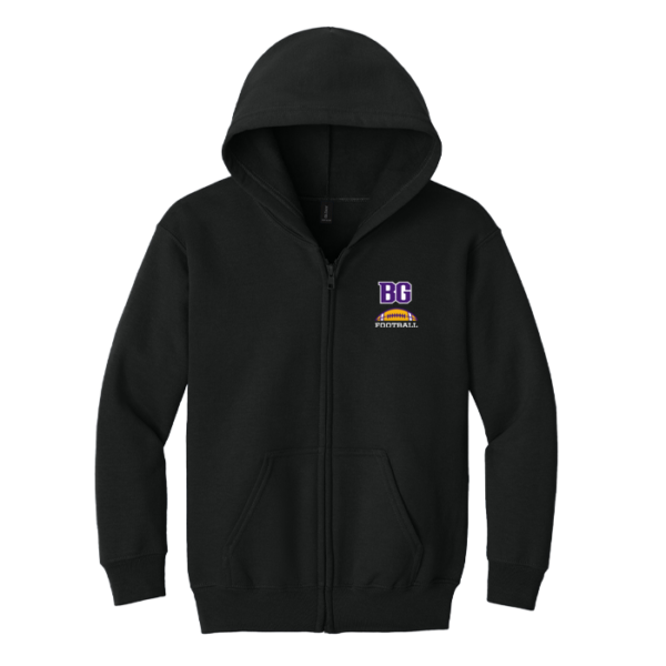 Gildan Youth Heavy Blend Full-Zip Hoodie