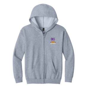 18600B-SPORT Gildan Youth Heavy Blend Full-Zip Hoodie