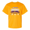 Stripe Football Youth Badger Performance Tee