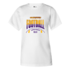 Stripe Football Youth Badger Performance Tee