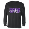 Checkered Game Day Badger Youth Long Sleeve Performance Tee