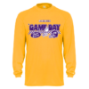 Checkered Game Day Badger Youth Long Sleeve Performance Tee