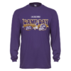 Checkered Game Day Badger Youth Long Sleeve Performance Tee