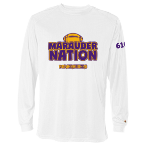Marauder Nation Badger Long Sleeve Performance Tee