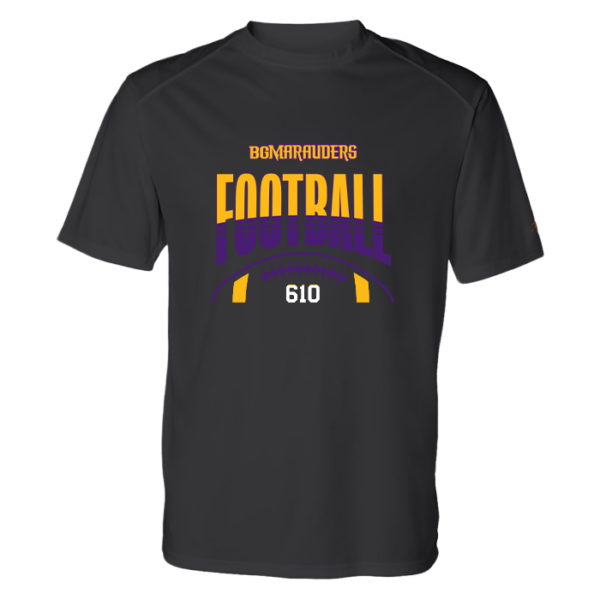 Stripe Football Badger Performance Tee