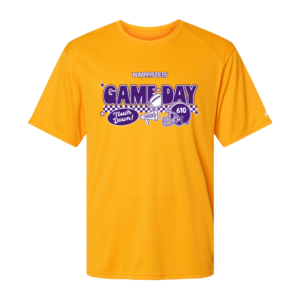 Checkered Game Day Badger Performance Tee