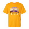 Stripe Football Badger Performance Tee