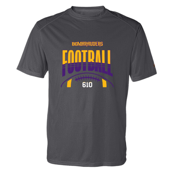 Stripe Football Badger Performance Tee