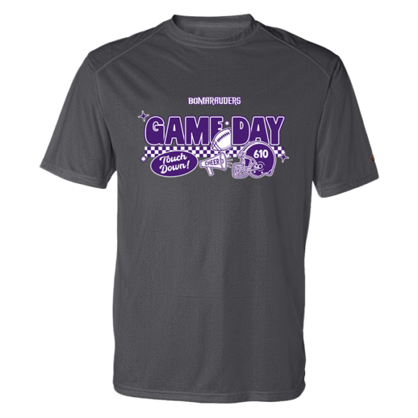 Checkered Game Day Badger Performance Tee