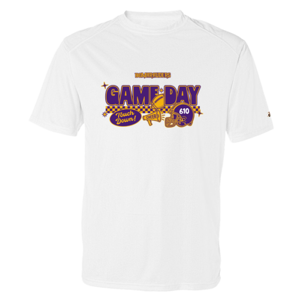 Checkered Game Day Badger Performance Tee