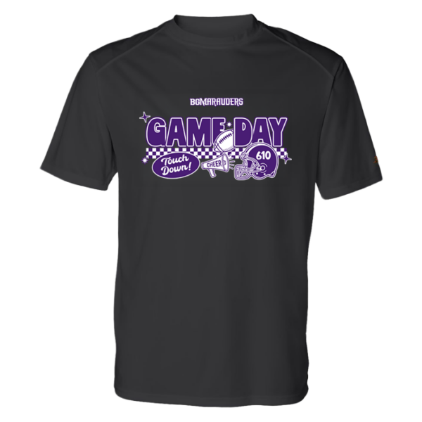 Checkered Game Day Badger Performance Tee
