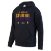 Stripe Football Augusta Sportswear 60/40 Fleece Hoodie
