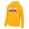 Stripe Football Augusta Sportswear 60/40 Fleece Hoodie