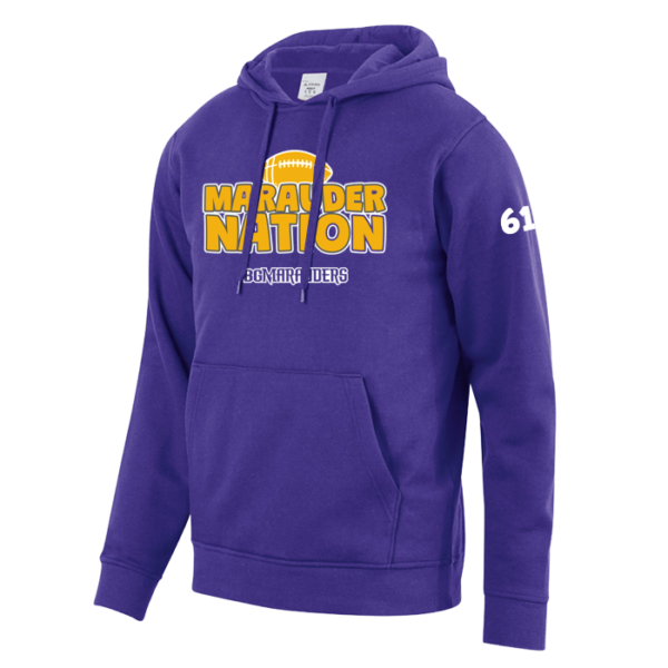 Marauder Nation Augusta Sportswear 60/40 Fleece Hoodie
