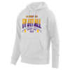 Stripe Football Augusta Sportswear 60/40 Fleece Hoodie