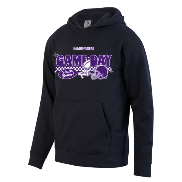 Checkered Game Day Augusta Sportswear Youth 60/40 Fleece Hoodie