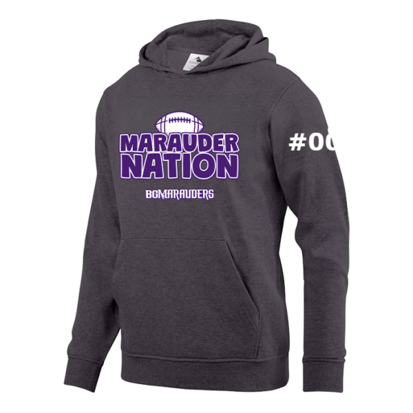 Marauder Nation Augusta Sportswear Youth 60/40 Fleece Hoodie