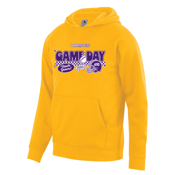 Checkered Game Day Augusta Sportswear Wicking Fleece Hoodie