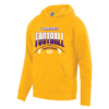 Stripe Football Augusta Sportswear Youth 60/40 Fleece Hoodie