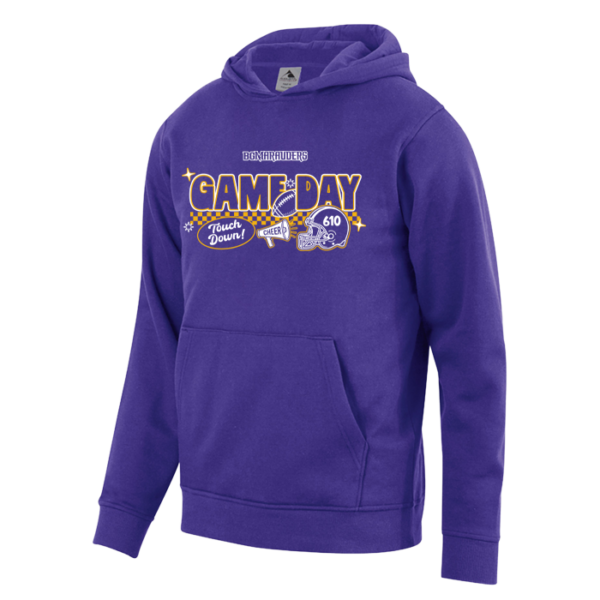 Checkered Game Day Augusta Sportswear Wicking Fleece Hoodie