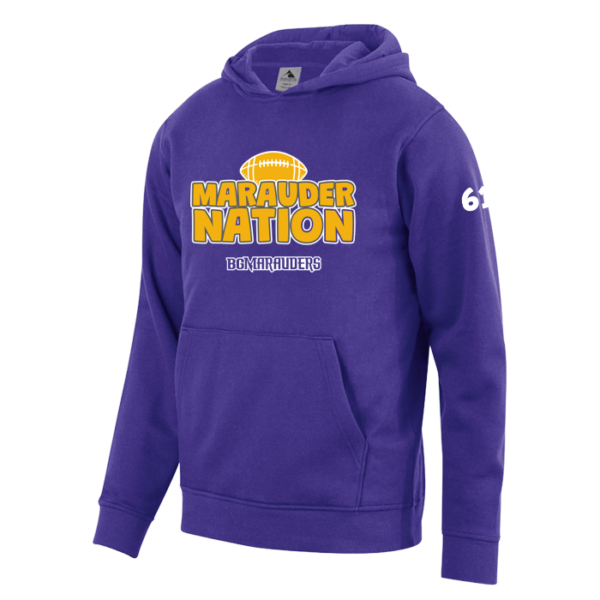 Marauder Nation Augusta Sportswear Youth 60/40 Fleece Hoodie