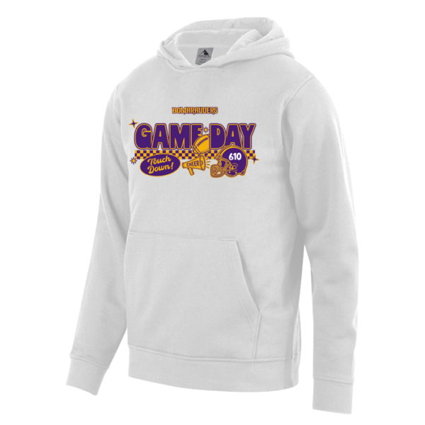 Checkered Game Day Augusta Sportswear Wicking Fleece Hoodie