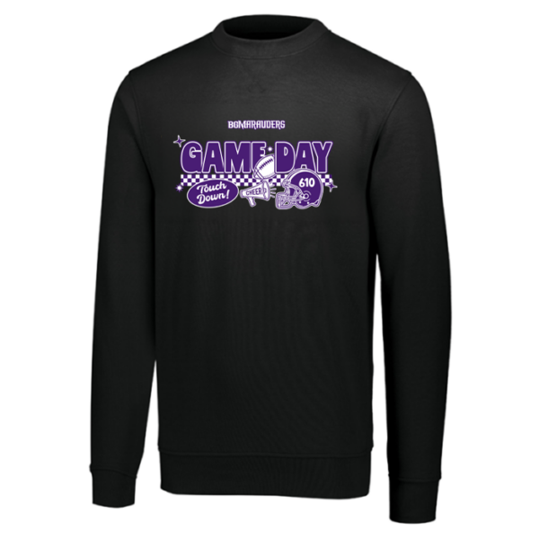 Checkered Game Day Augusta Sportswear 60/40 Fleece Crewneck