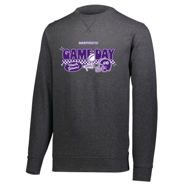 Checkered Game Day Augusta Sportswear 60/40 Fleece Crewneck