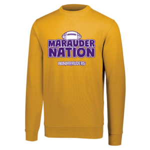 Marauder Nation Augusta Sportswear 60/40 Fleece Crewneck