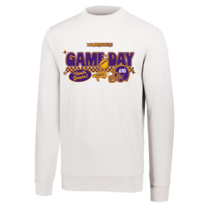 Checkered Game Day Augusta Sportswear 60/40 Fleece Crewneck
