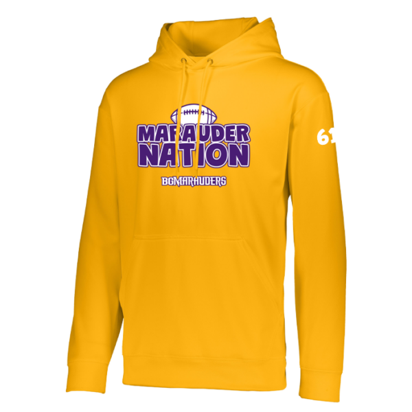 Marauder Nation Augusta Sportswear Wicking Fleece Hoodie