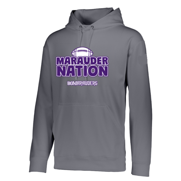 Marauder Nation Augusta Sportswear Wicking Fleece Hoodie