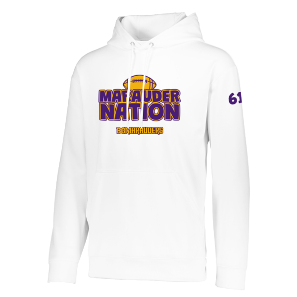 Marauder Nation Augusta Sportswear Wicking Fleece Hoodie