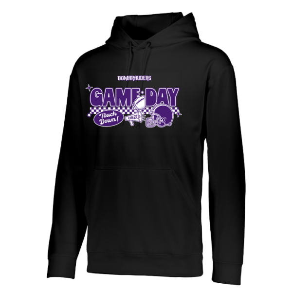 Checkered Game Day Augusta Sportswear Wicking Fleece Hoodie