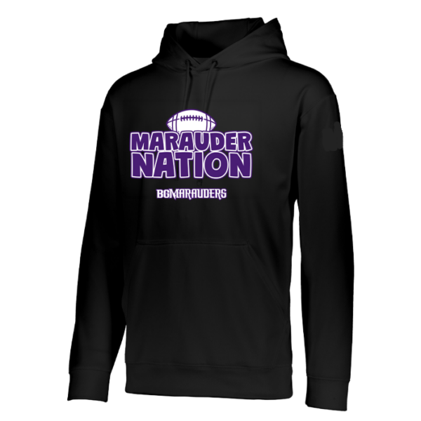 Marauder Nation Augusta Sportswear Wicking Fleece Hoodie