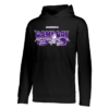 Checkered Game Day Augusta Sportswear Youth Wicking Fleece Hoodie