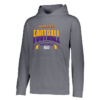 Stripe Football Augusta Sportswear Youth Wicking Fleece Hoodie