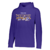 Checkered Game Day Augusta Sportswear Youth Wicking Fleece Hoodie
