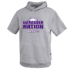 Marauder Nation Pennant Youth Fleece Short Sleeve Hoodie