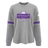 Purple Stripe Pennant Gameday Crew