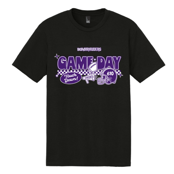 Checkered Game Day District Perfect Tri Tee