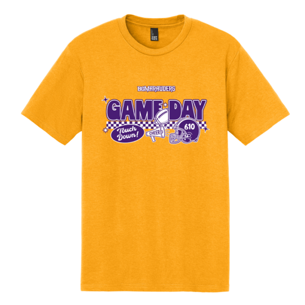 Checkered Game Day District Perfect Tri Tee
