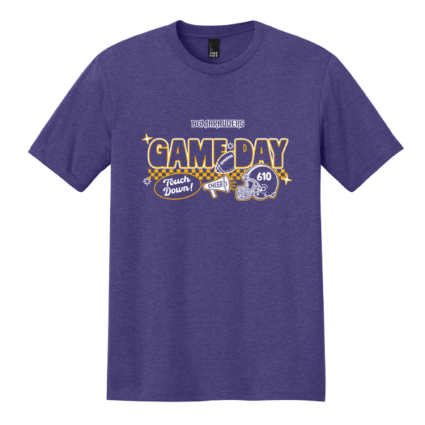 Checkered Game Day District Perfect Tri Tee
