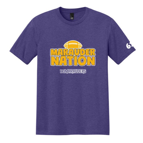 Marauder Nation District Perfect Tri Tee