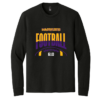 DM132-BLACK-STRIPEFOOTBALL Stripe Football District Perfect Tri Long Sleeve Tee