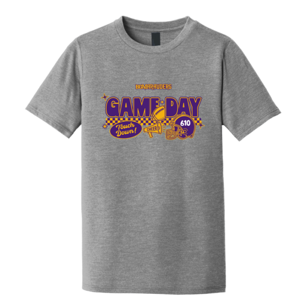 Checkered Game Day District Youth Perfect Tri Tee