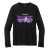 DT132Y-BLACK-CHECKERED Checkered Game Day District Youth Perfect Tri Long Sleeve Tee